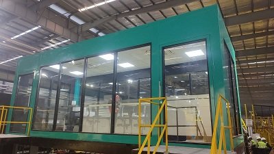 Acoustic Control Cabin For Conveyor